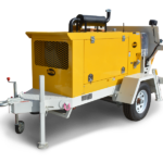 Front view of the JACON S45 Trailer Pump